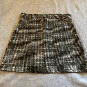 Flannel pattern skirt